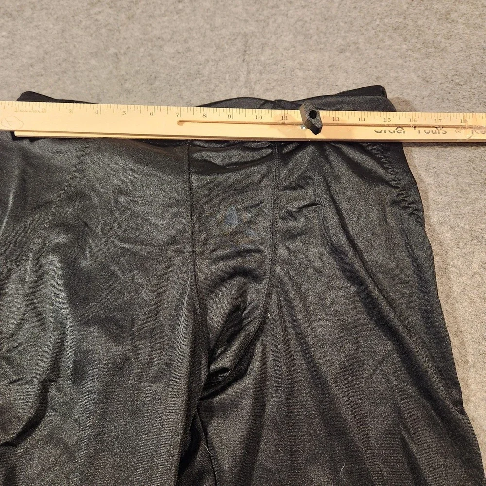 Nike Team Football Pants Mens‎ 3XL Black Padded Integrated Belt Swoosh Logo